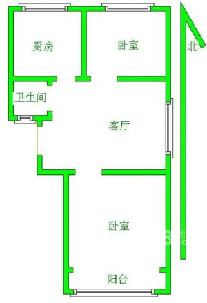 二机床宿舍户型图