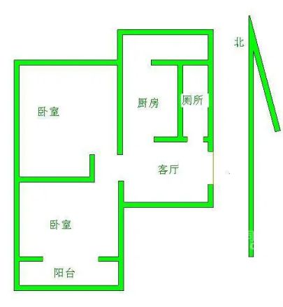 二机床宿舍户型图