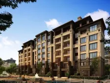 洋房大花园下跃两层,实得空间大,功能区域齐全