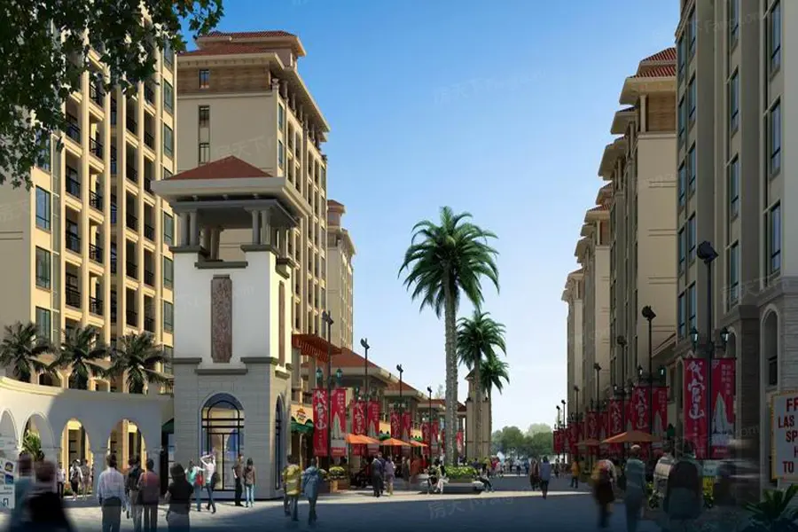 古镇天御实景图