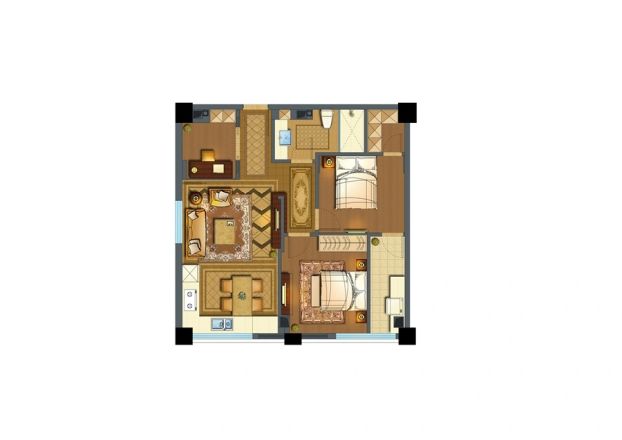 悦华丰尚户型图