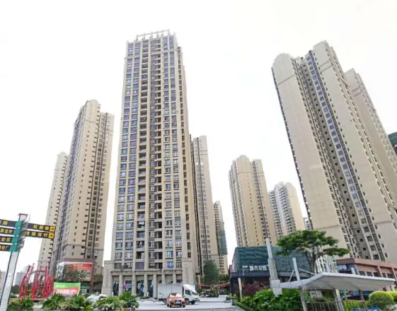 万科城市花园实景图