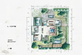 大汉汉园6室3厅1厨4卫建面308.17㎡