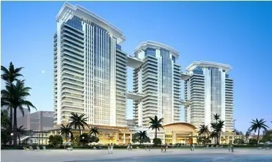世贸白金公馆商住楼实景图