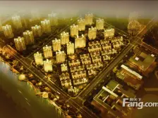 运河公馆,前排无遮挡,四开间朝南,南北双阳台