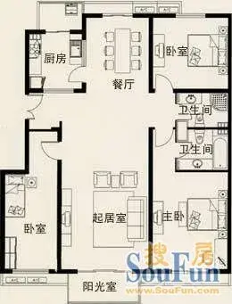 橡逸湾户型图