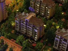 洋房带花园,上下三层400平米大房