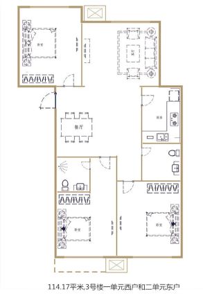 金康雅居商住楼户型图