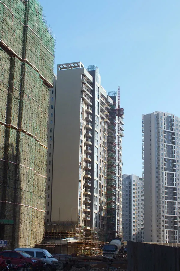 赣州中央城实景图