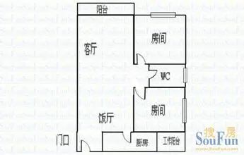 富景花园户型图