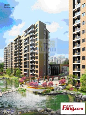 富景花园实景图