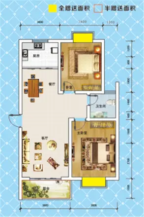锦绣御珑湾户型图