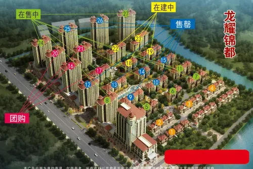 龙耀锦都效果图鸟瞰效果图