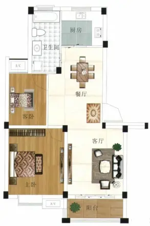 水岸帝景户型图