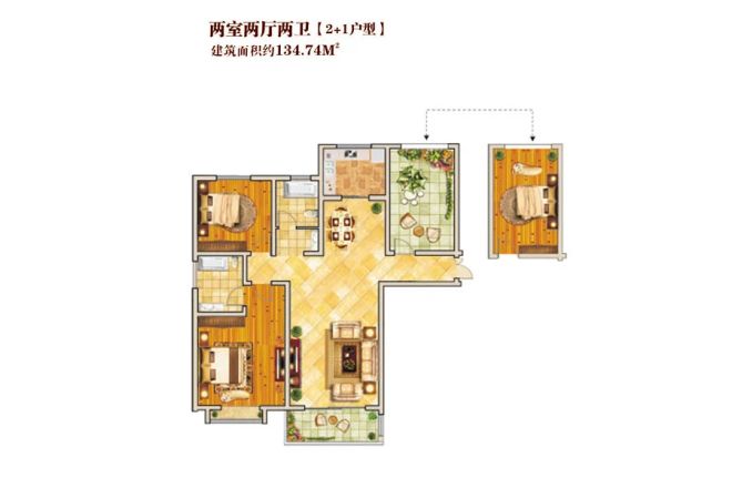 嘉诚惠泽园三期户型图