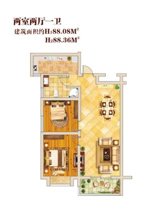 嘉诚惠泽园三期户型图