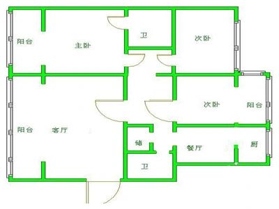 梦幻海湾商住楼户型图