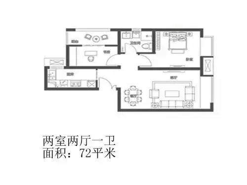 白鸽小区户型图