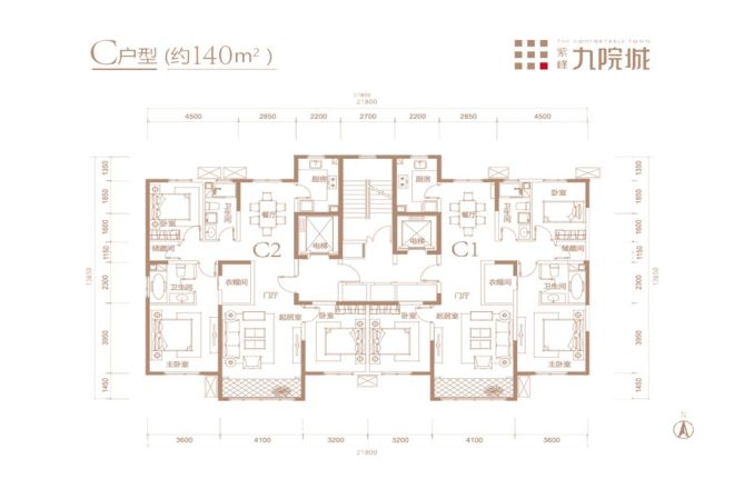 紫峰九院城户型图