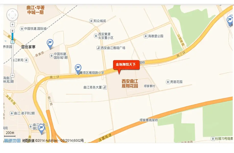 金地翔悦天下交通图