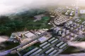亿丰国际汽车物流园效果图