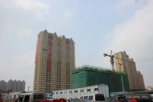 加州世纪尊品实景图二期18、19号楼施工实景图（2015-08-11）