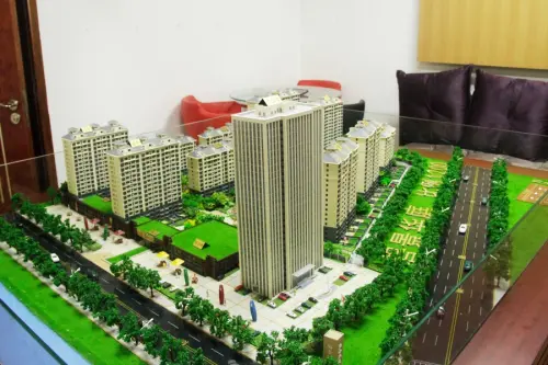 碧景华庭实景图项目沙盘实拍（2015-8-13）