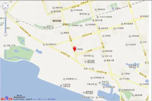 棕榈泉花园公寓交通图电子地图