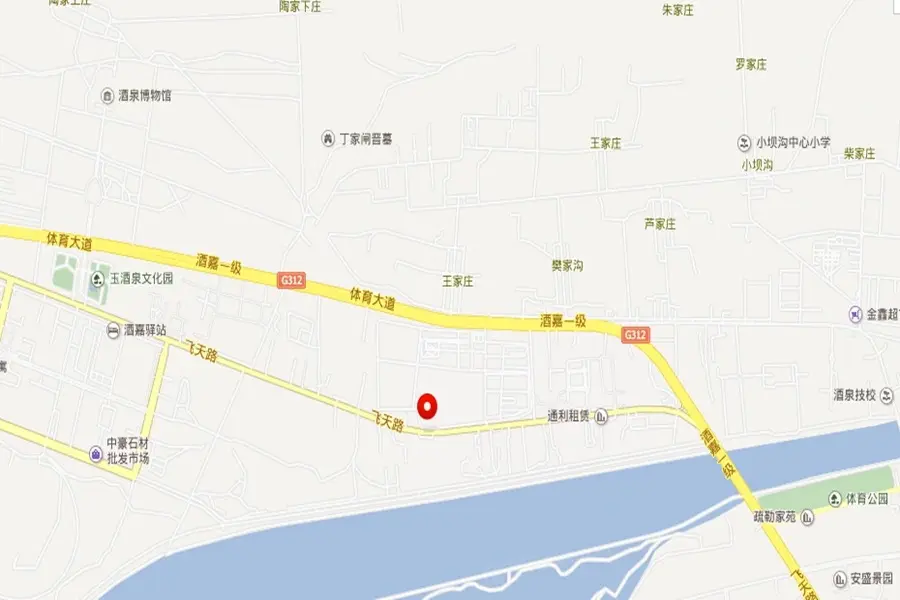 天脉缘小区交通图