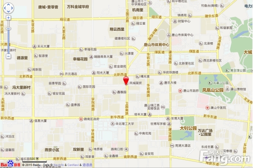凤城国贸交通图电子地图