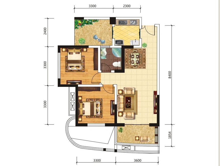 户型图3/3