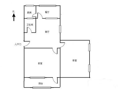 工人宿舍户型图