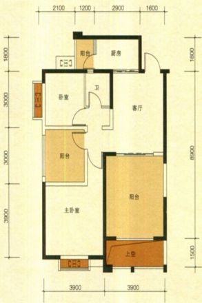 海悦华府户型图