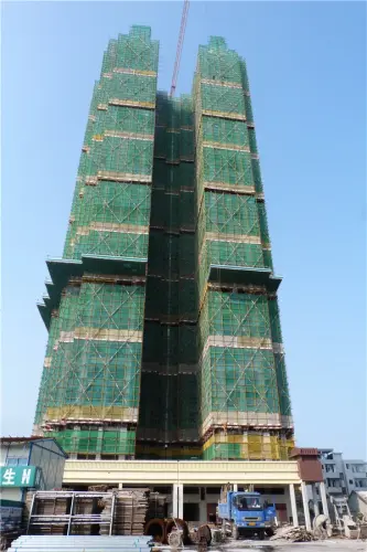 大唐听海实景图项目3#在建实景图2015.9.10