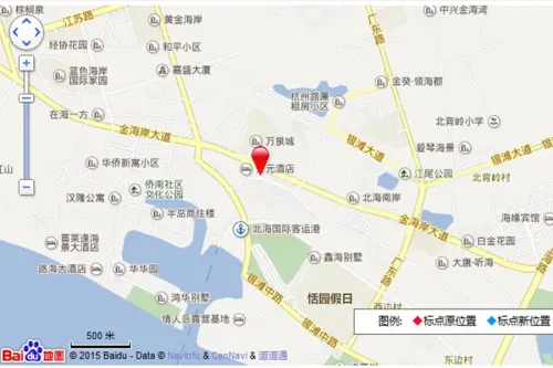 森海豪庭四期交通图电子地图