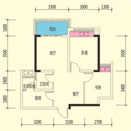 金强欧郡户型图
