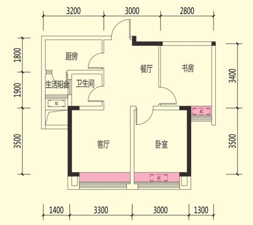 金强欧郡户型图
