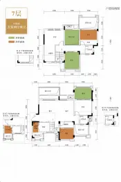 北大资源·燕南5室2厅1厨2卫建面134.77㎡