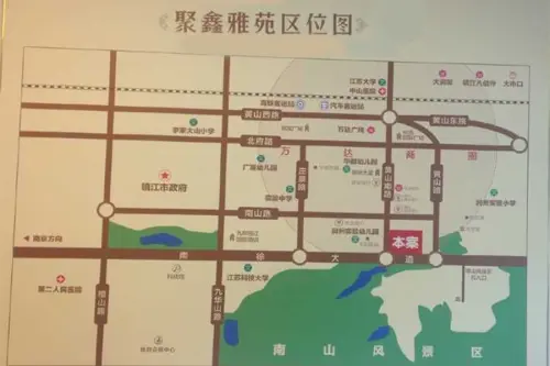 聚鑫雅苑交通图区位图