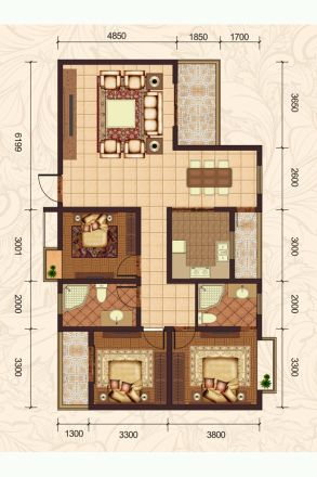 维罗纳小镇户型图