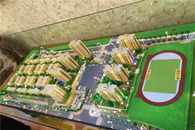 鲁能城中央公馆实景图