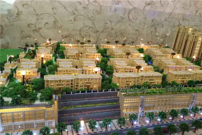 鲁能城中央公馆实景图