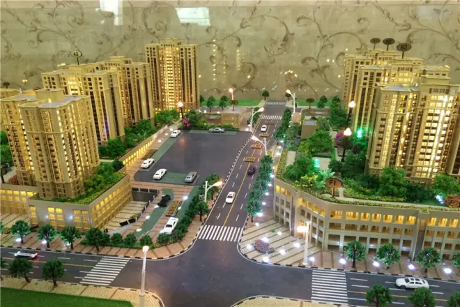 鲁能城中央公馆实景图