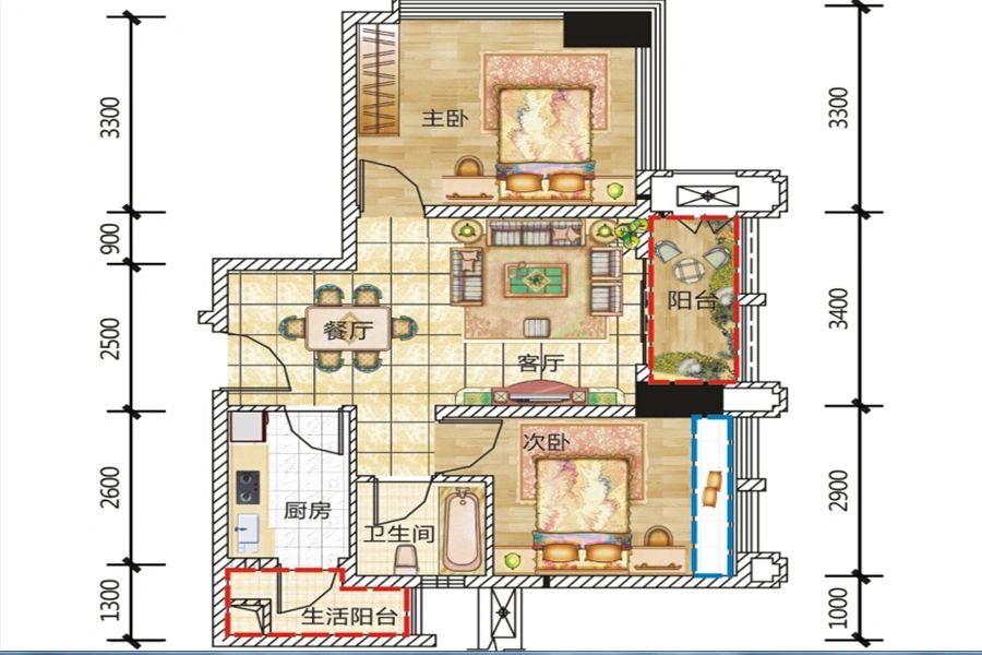 户型图3/3