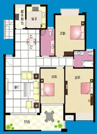 蔚蓝半岛户型图