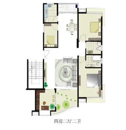 蔚蓝半岛户型图