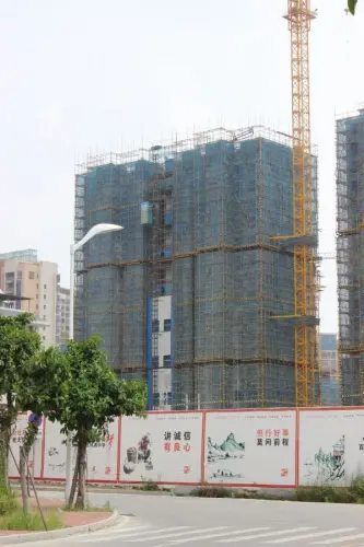 晋江中航城实景图天骏工程进度（2015-10-8）