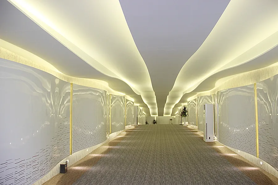 二期看房通道实景图(2015-10)