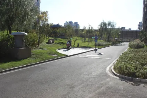 昌德花园实景图道路实景图（2015/10/12）