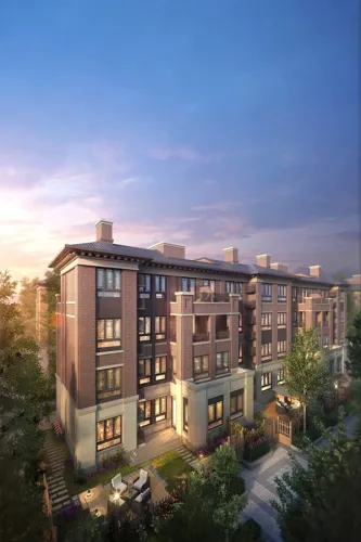 万科璞悦湾效果图俯瞰效果图